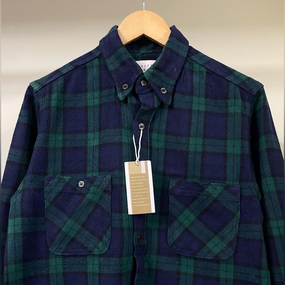 WHITE LABLE HEAVY WOOL FLANNEL SHIRT FOR MEN’S & WOMEN’S - Picture 2 of 5